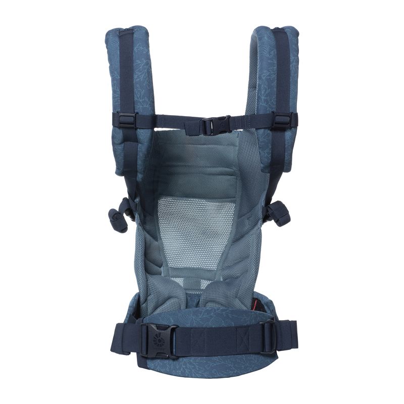 Marsupiu pentru copii, Adapt Cool Air, Mesh Blue Blooms, Ergobaby